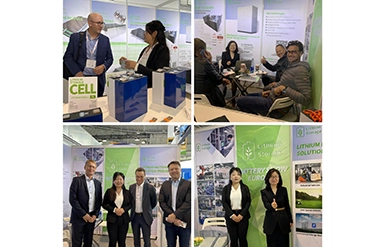 シュトゥットガルトで開催されたバッテリーショーヨーロッパ2023にリチウム貯蔵が参加
