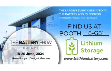 ドイツ、シュトゥットガルトのBattery Show Europe 2024でリチウム貯蔵が輝く